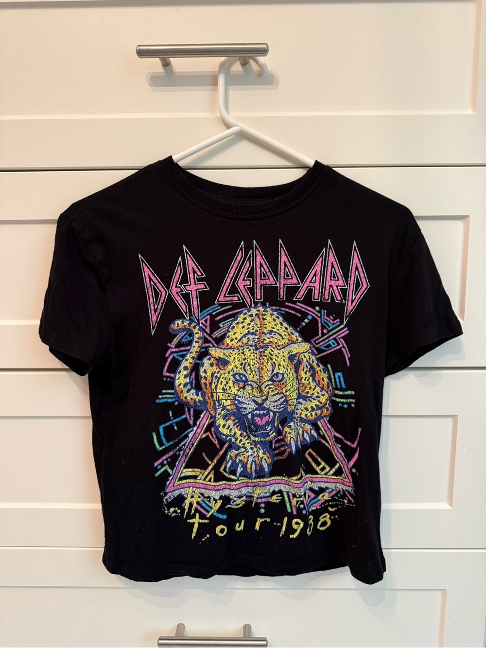 Women’s Black Graphic Tour T-Shirt